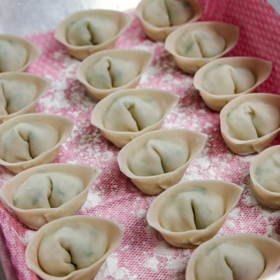 Lucky Rice ingot-shaped dumplings
