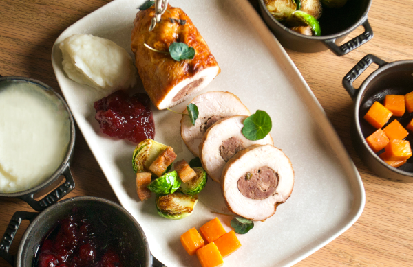 Soogil Thanksiving Turkey Roll & Sides by MST Creative PR-600